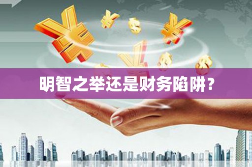 襄汾明智之举还是财务陷阱？