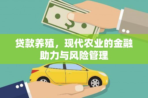 襄汾贷款养殖，现代农业的金融助力与风险管理