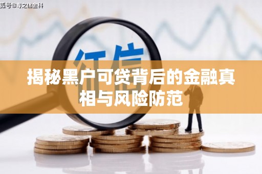 襄汾揭秘黑户可贷背后的金融真相与风险防范
