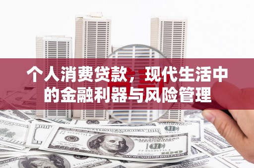 襄汾个人消费贷款，现代生活中的金融利器与风险管理
