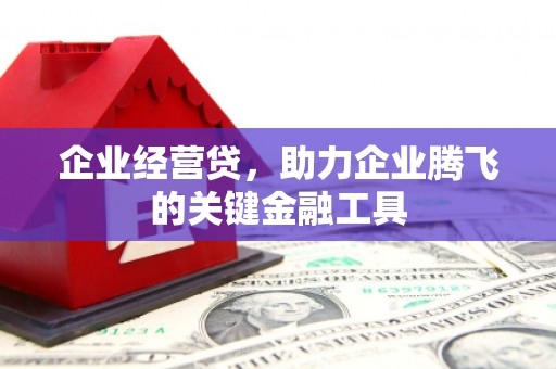 襄汾企业经营贷，助力企业腾飞的关键金融工具