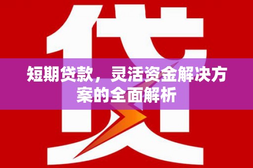 襄汾短期贷款，灵活资金解决方案的全面解析