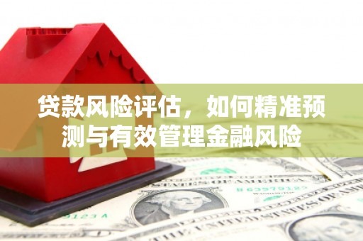 襄汾贷款风险评估，如何精准预测与有效管理金融风险