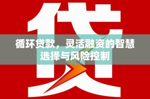 襄汾循环贷款，灵活融资的智慧选择与风险控制
