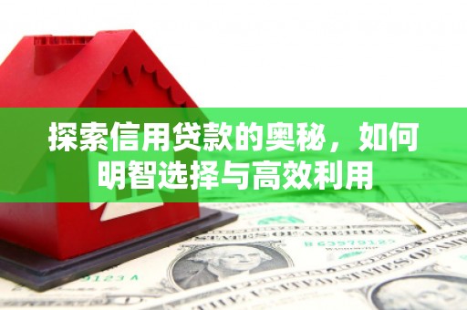 襄汾探索信用贷款的奥秘，如何明智选择与高效利用