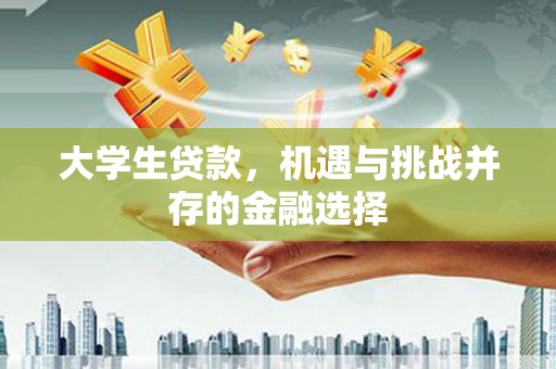 襄汾大学生贷款，机遇与挑战并存的金融选择