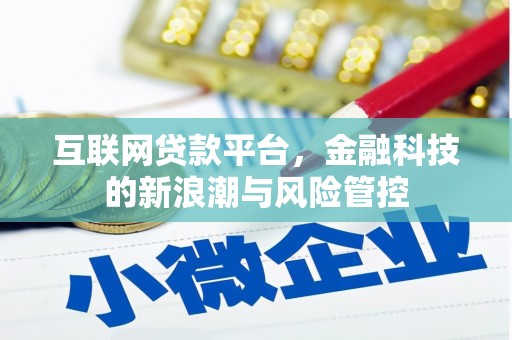 襄汾互联网贷款平台，金融科技的新浪潮与风险管控