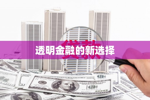 襄汾透明金融的新选择