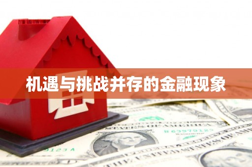 襄汾机遇与挑战并存的金融现象